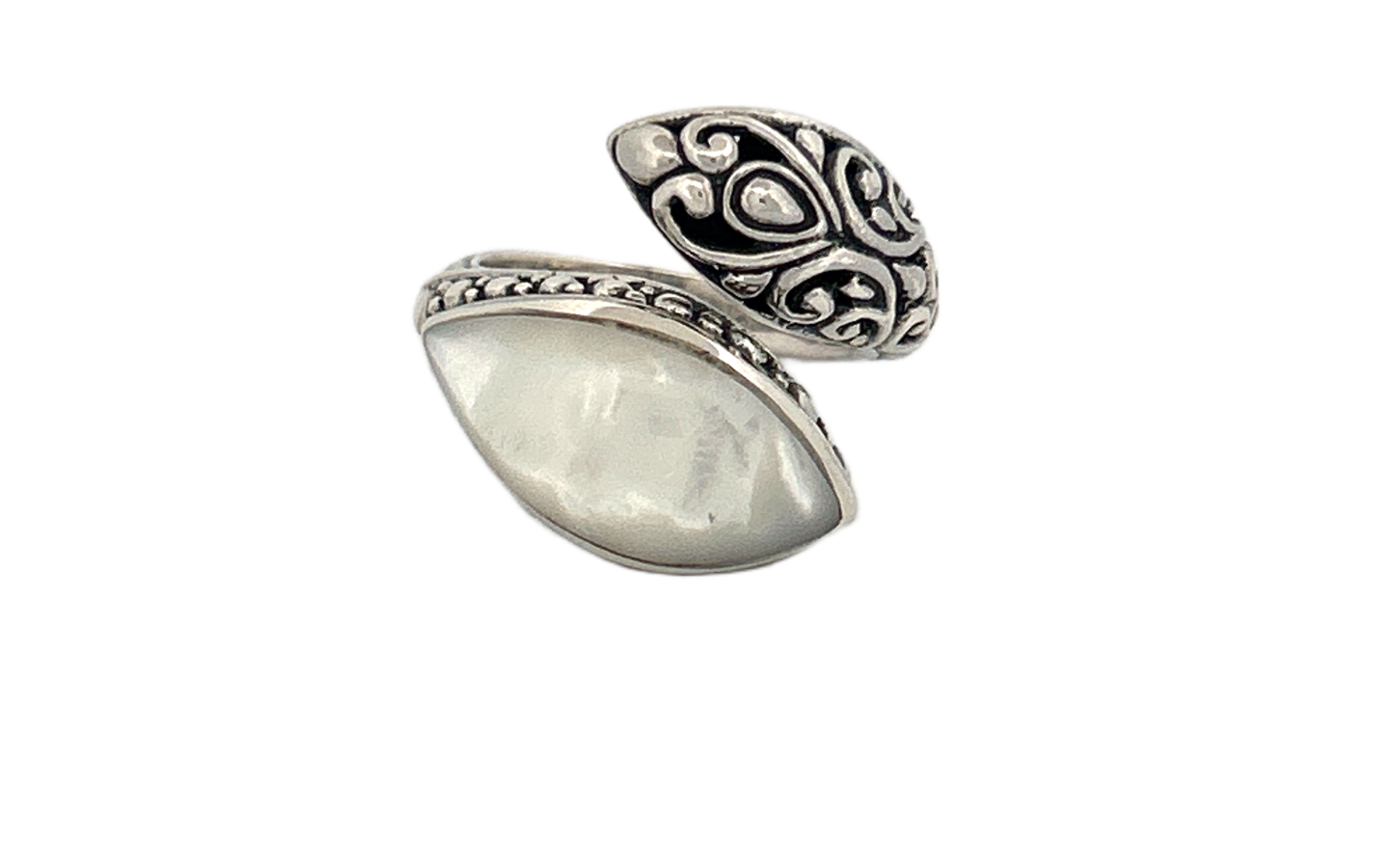 Mother of Pearl Bypass Ring