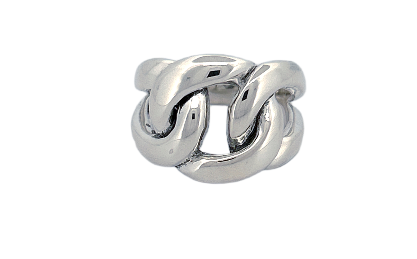 Sterling Silver Knot Ring – Solid Heavy Design
