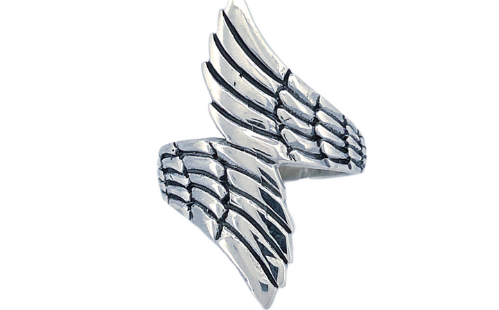 Sterling Silver Wing Ring