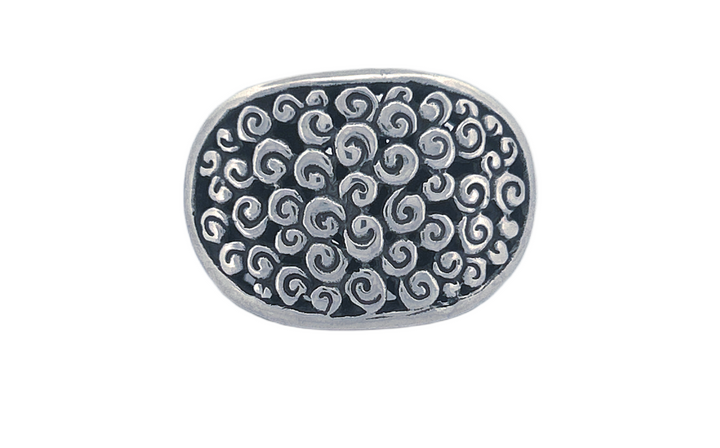 Sterling Silver Tree of Life Ring – Swirl Design