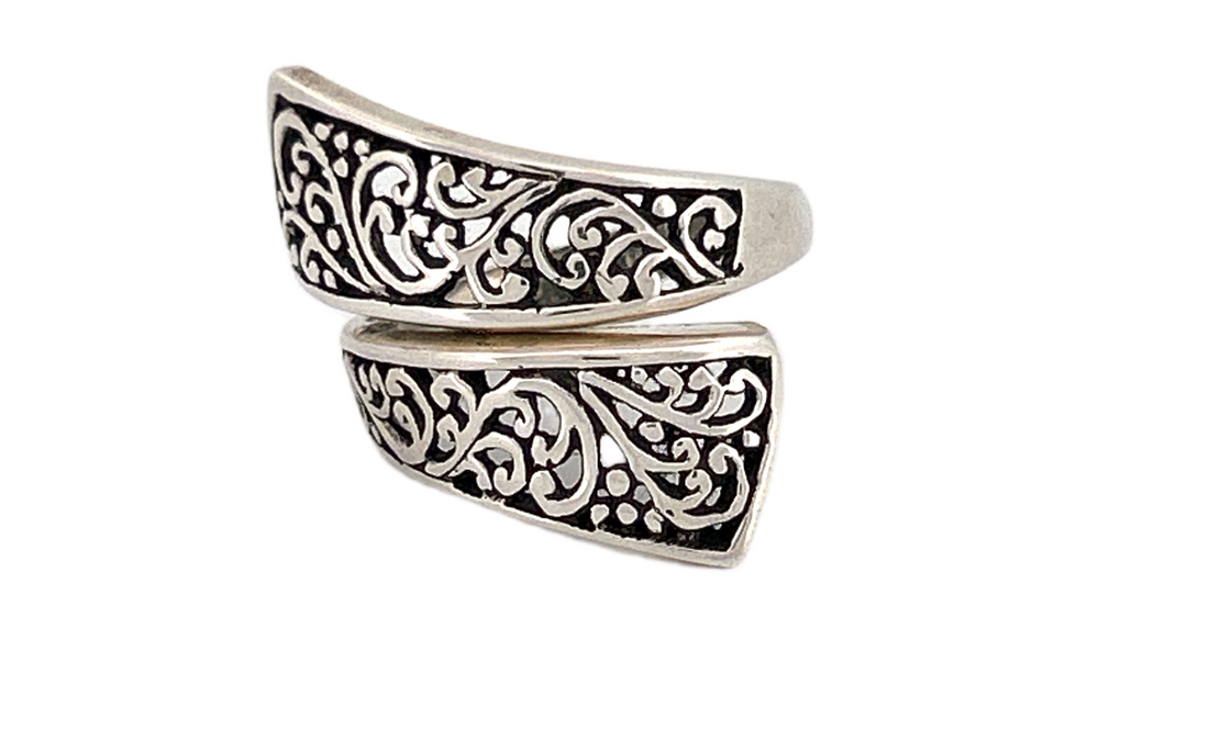 Sterling Silver Vine Wrap Ring