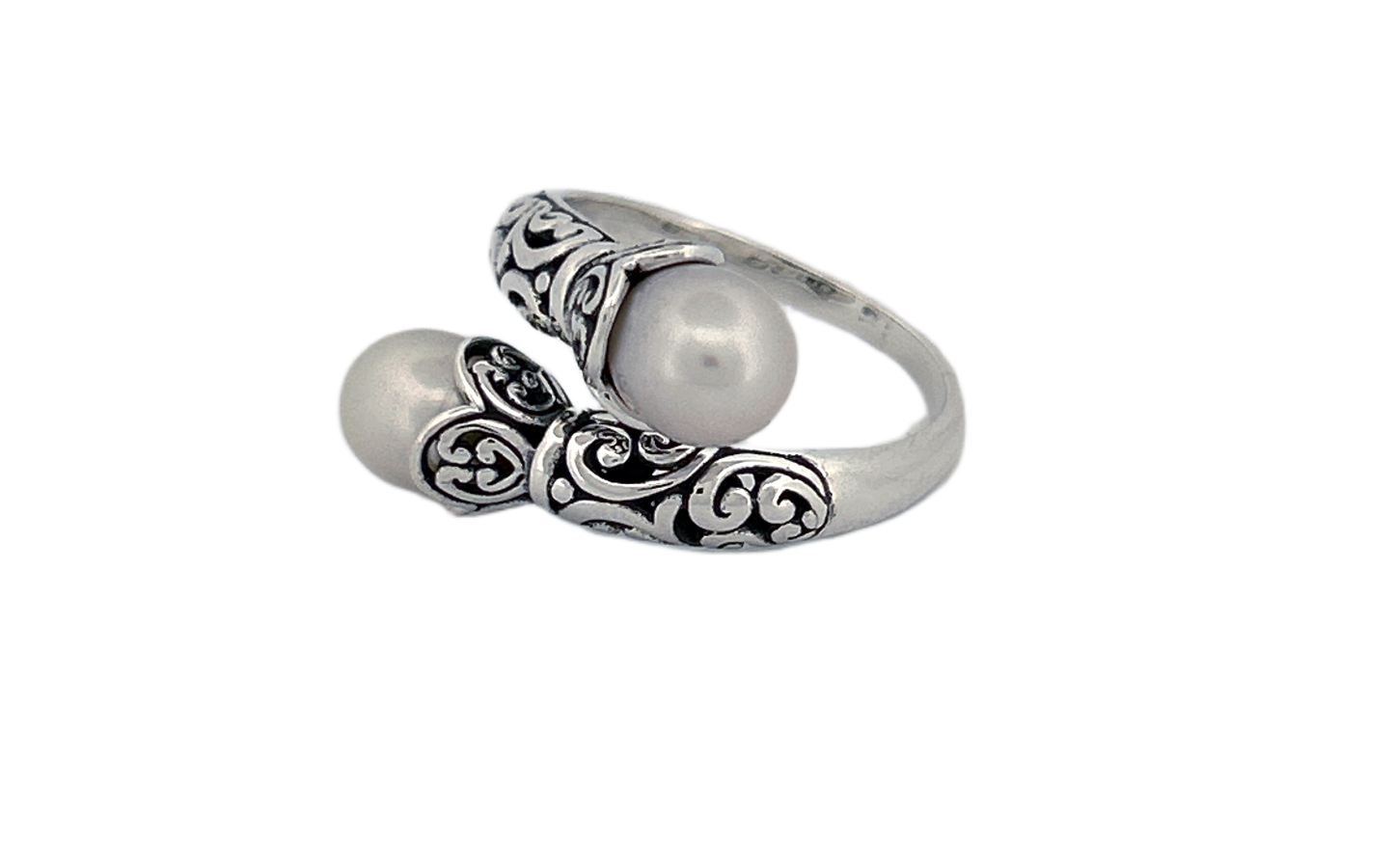 Fresh Water Pearl Ring| Handmade Sterling Silver Ring-R82