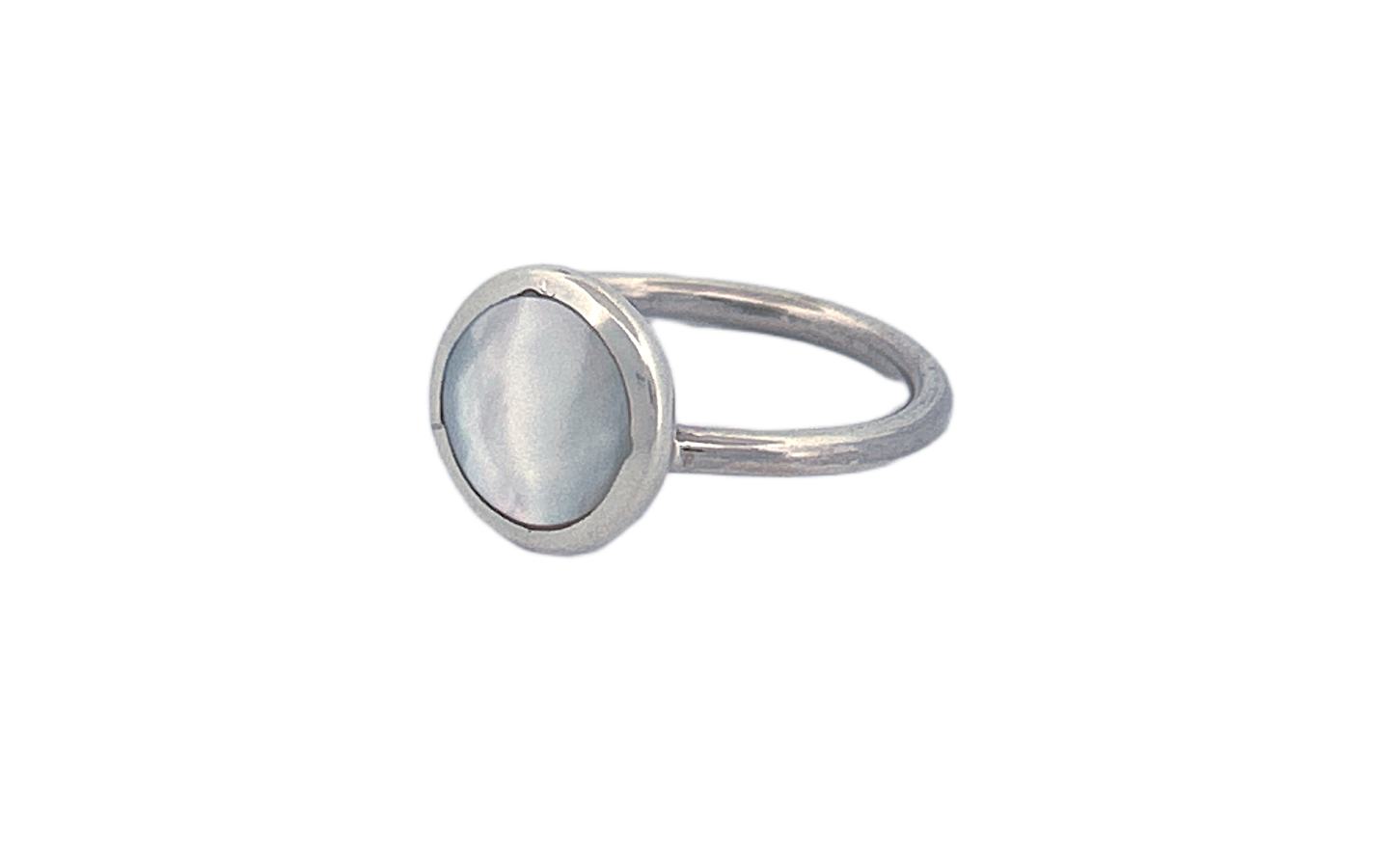 Sterling Silver Gemstone Rings – Mother of Pearl & Abalone Shell