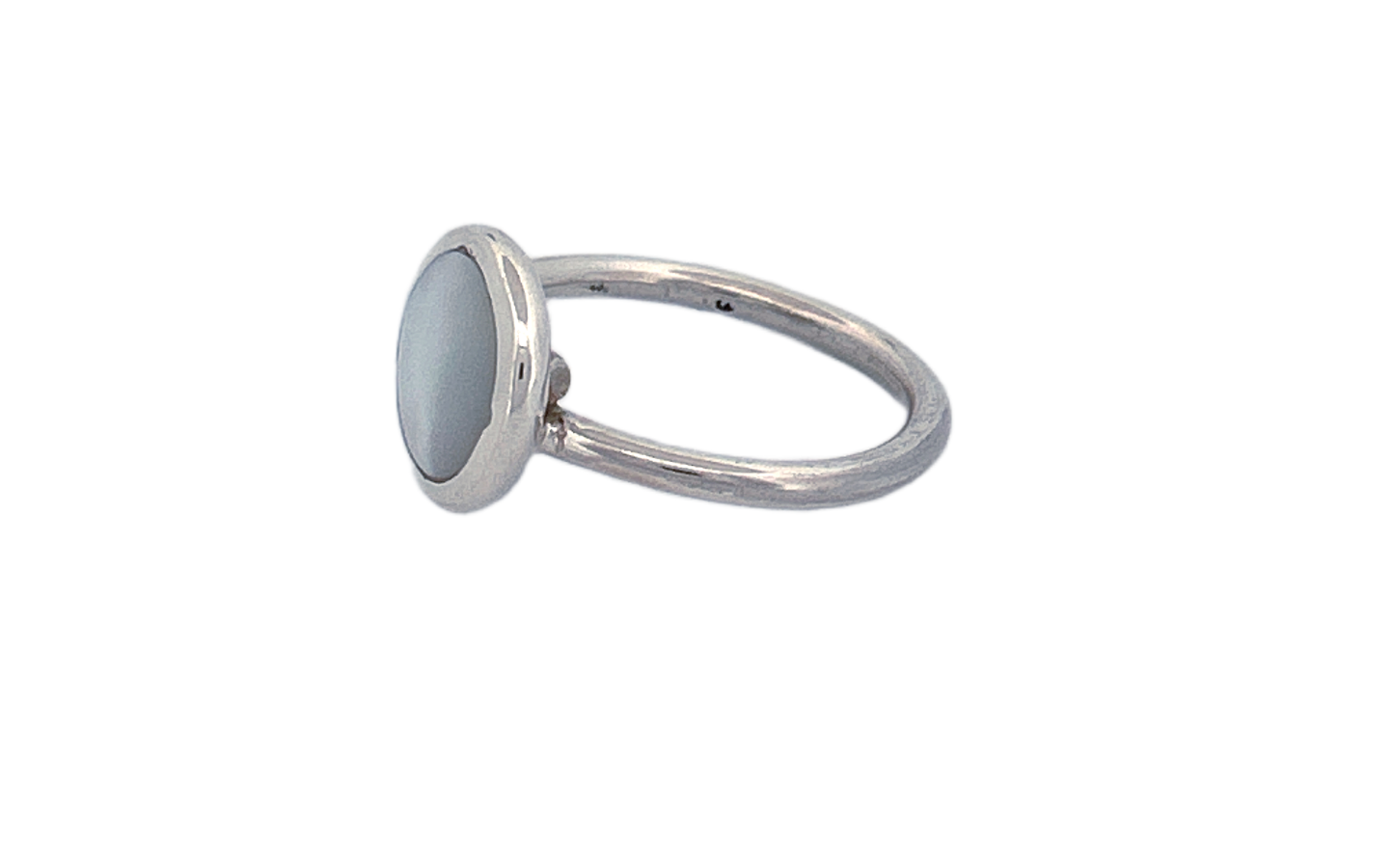 Sterling Silver Gemstone Rings – Mother of Pearl & Abalone Shell