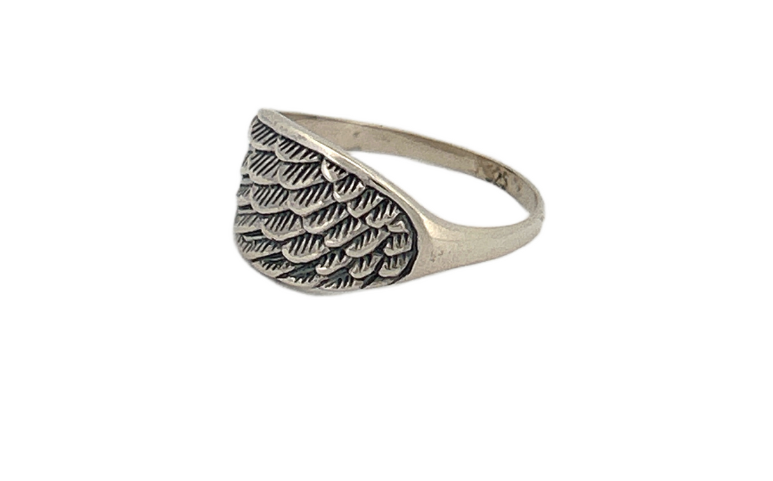 Sterling Silver Wing Ring