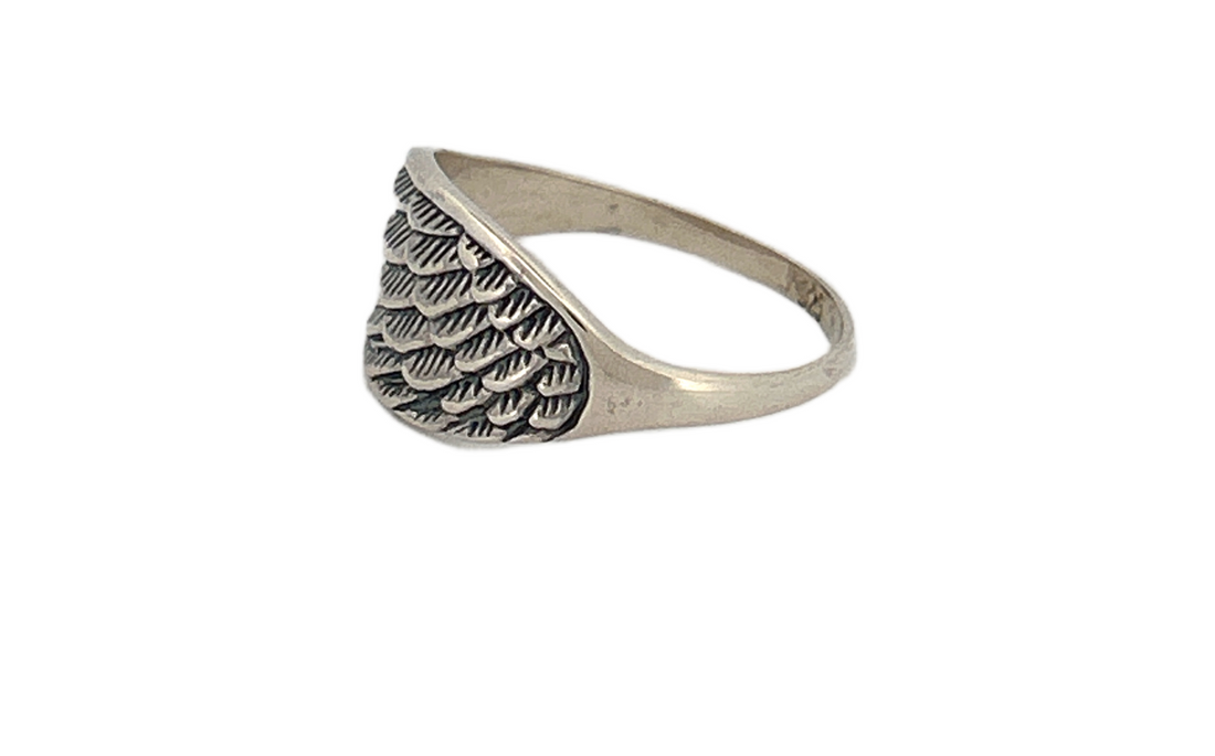 Sterling Silver Wing Ring