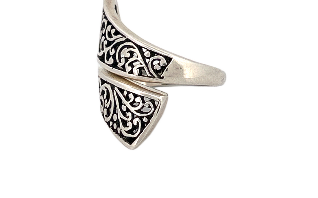 Sterling Silver Vine Wrap Ring