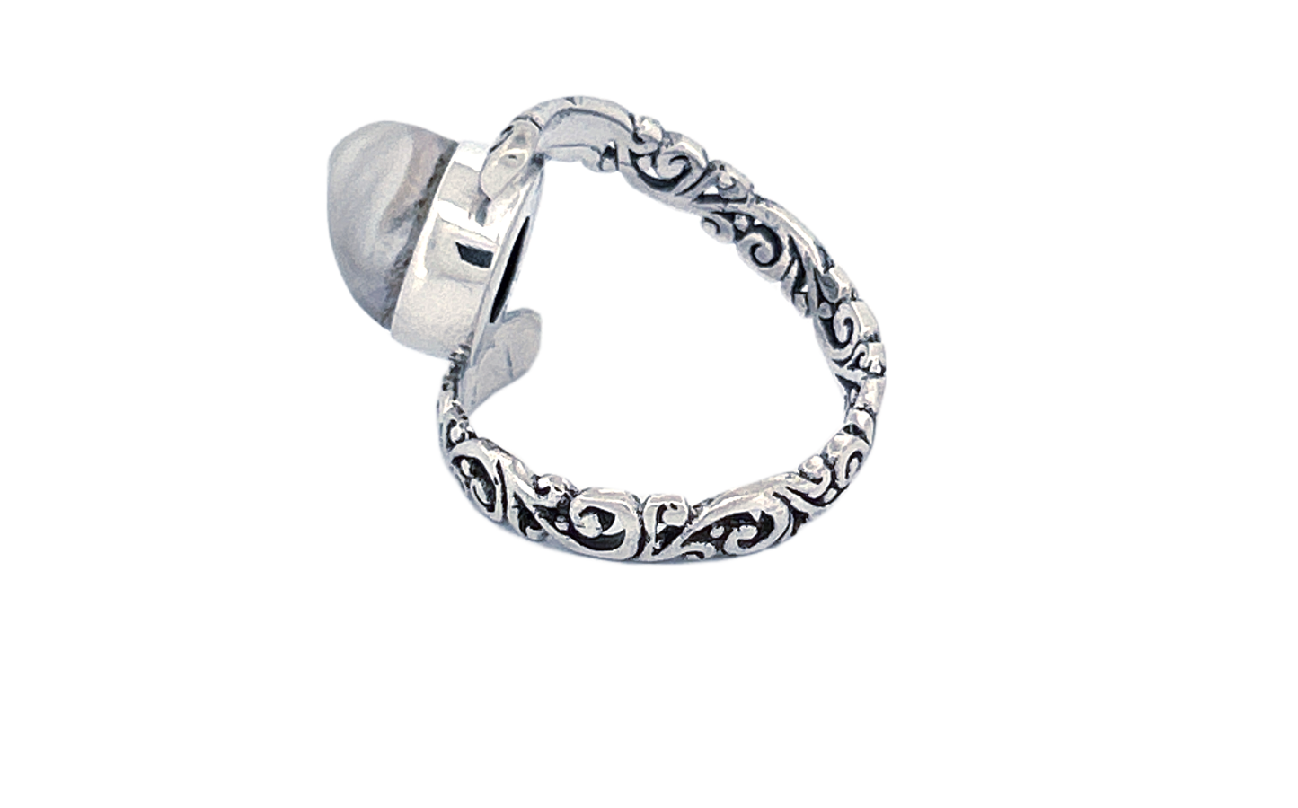 Handmade Sterling Silver Mother of Pearl Ring-R91