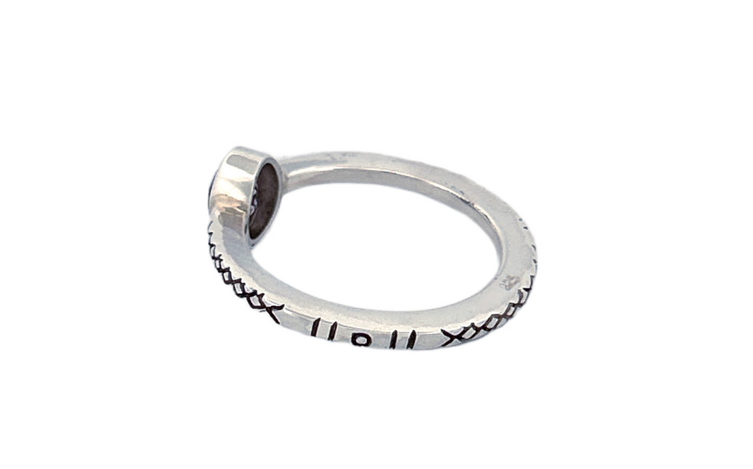 Sterling Silver Amethyst Ring – Oval Cut