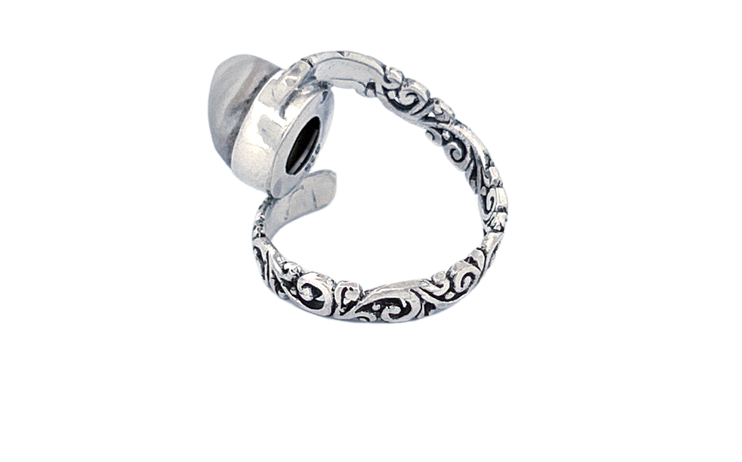 Handmade Sterling Silver Mother of Pearl Ring-R91