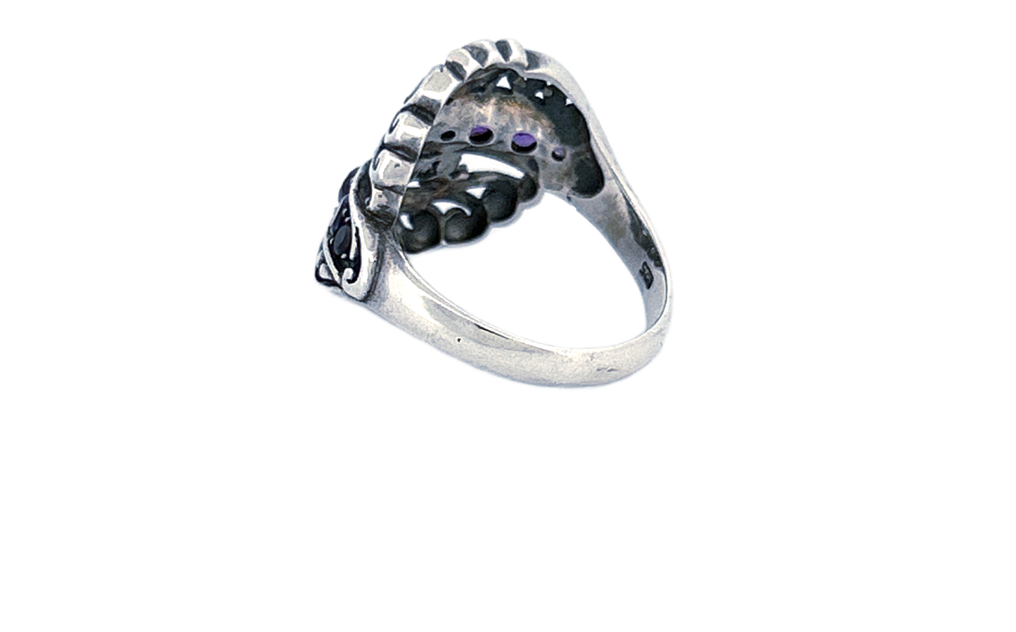 Amethyst Filigree Ring