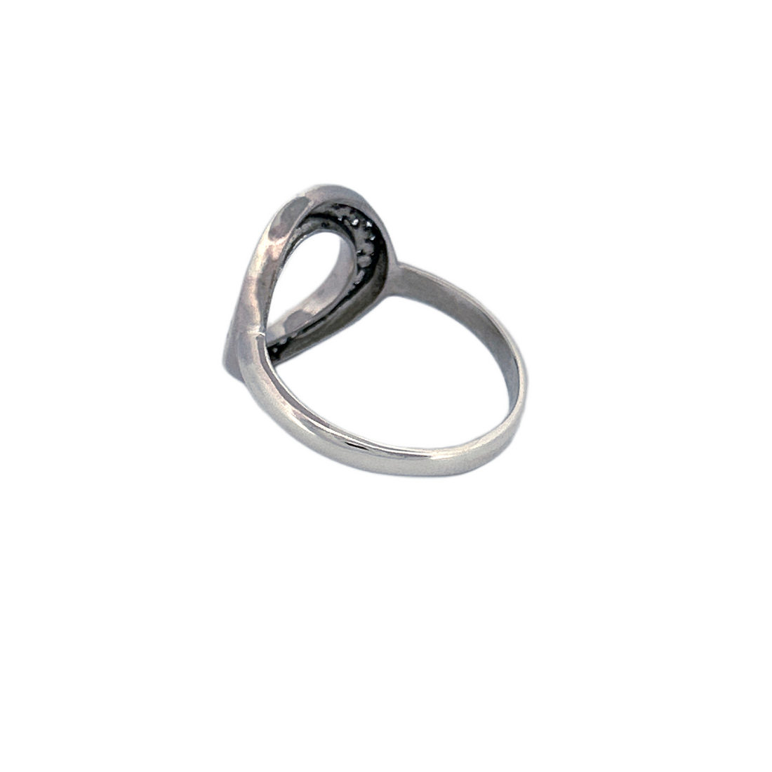 Sterling Silver Ornate Signet Ring