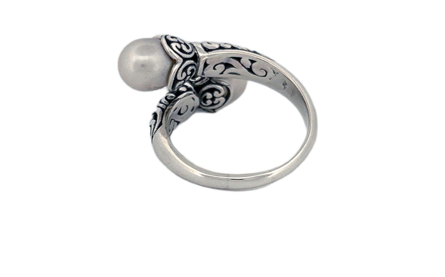 Fresh Water Pearl Ring| Handmade Sterling Silver Ring-R82
