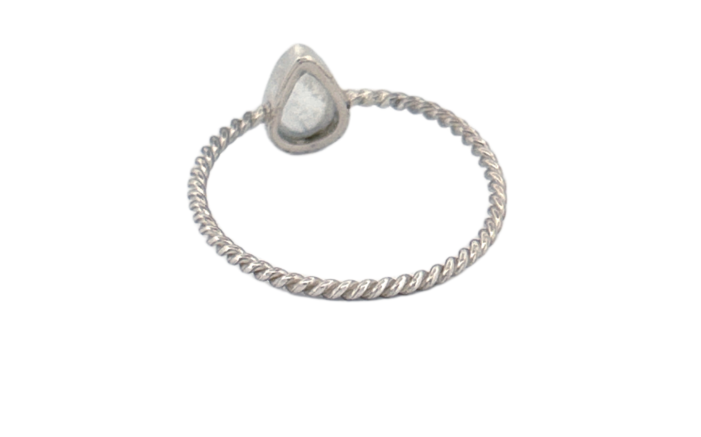 Pear‑Cut Moonstone Ring