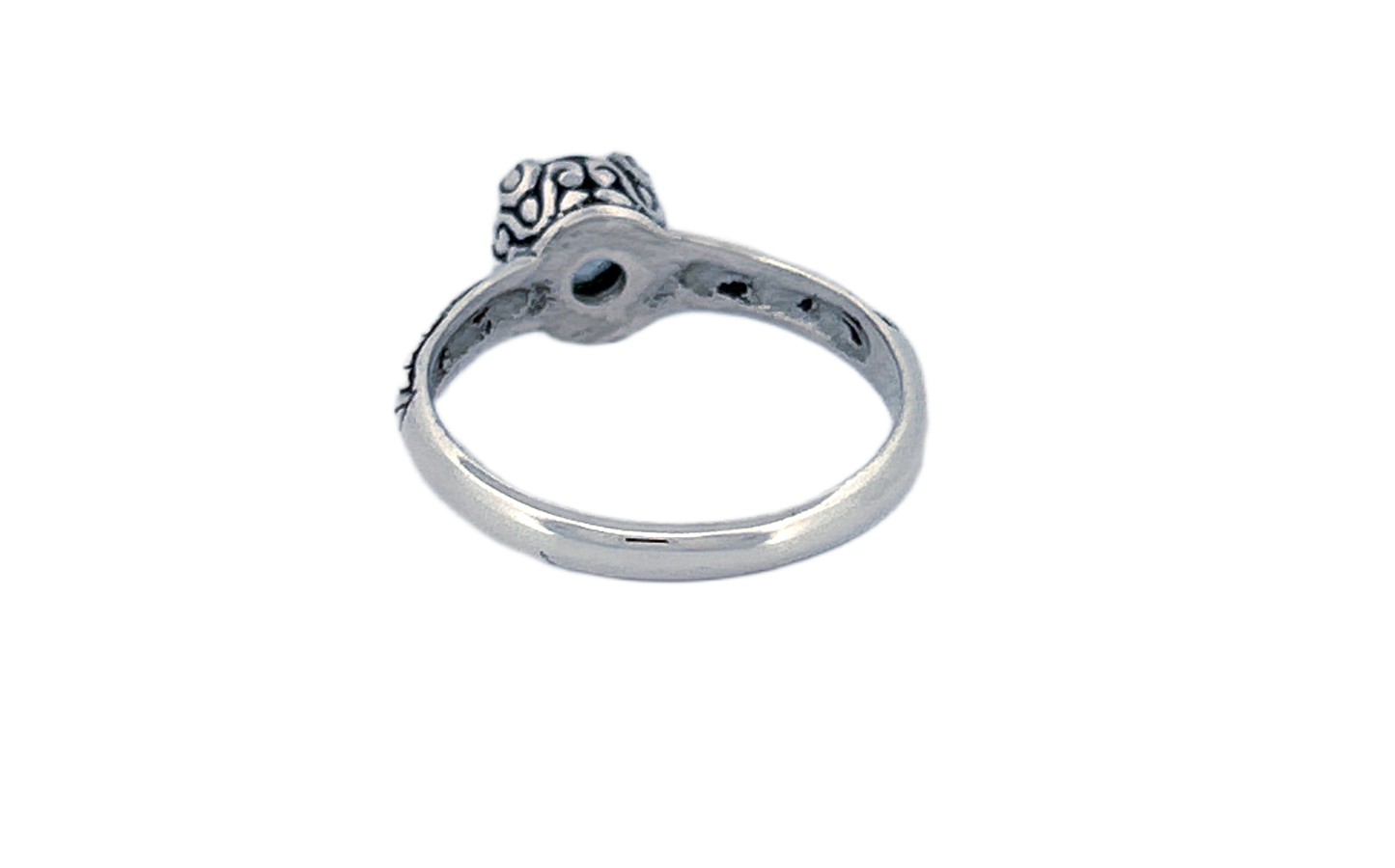 Sterling Silver Gemstone Rings – Blue Topaz or Amethyst