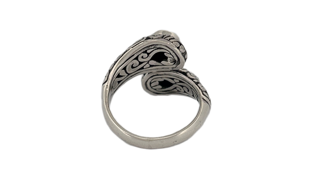 Handmade Sterling Silver with Genuine Amethyst Stone- R89