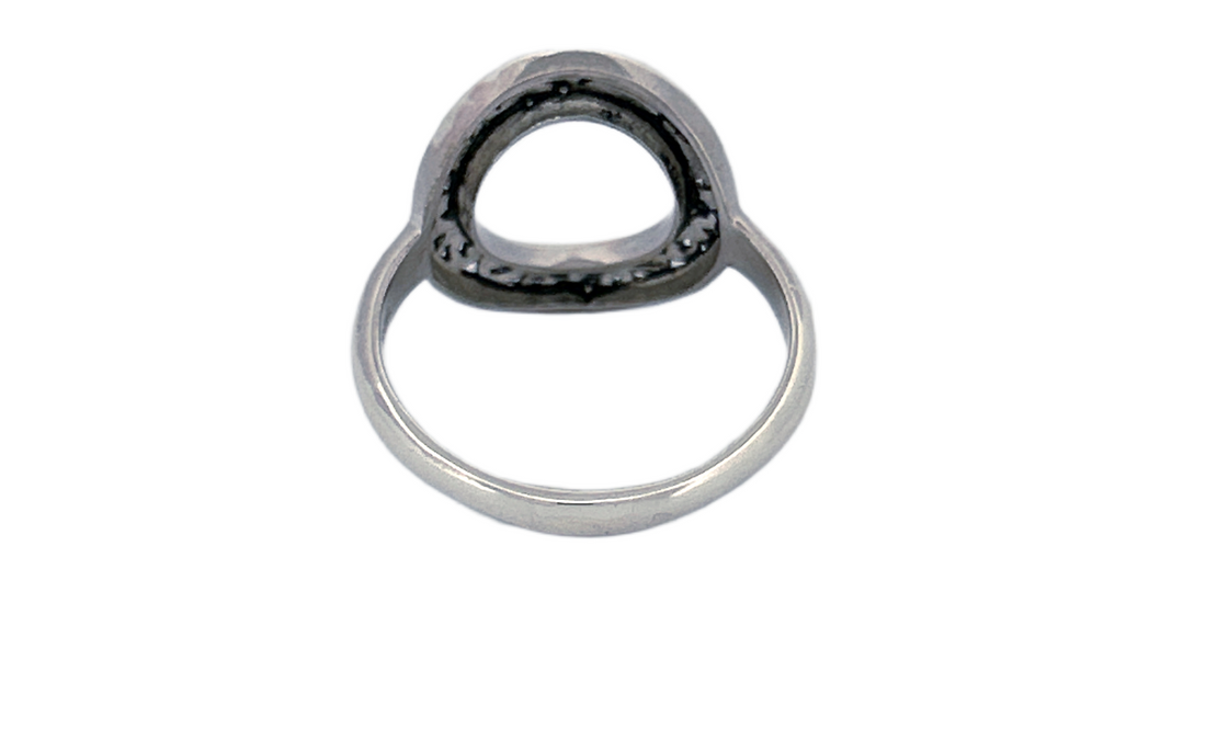 Sterling Silver Ornate Signet Ring