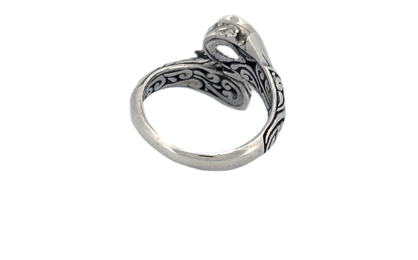 Natural Blue Topaz Butterfly Ring in 925 Sterling Silver-R43