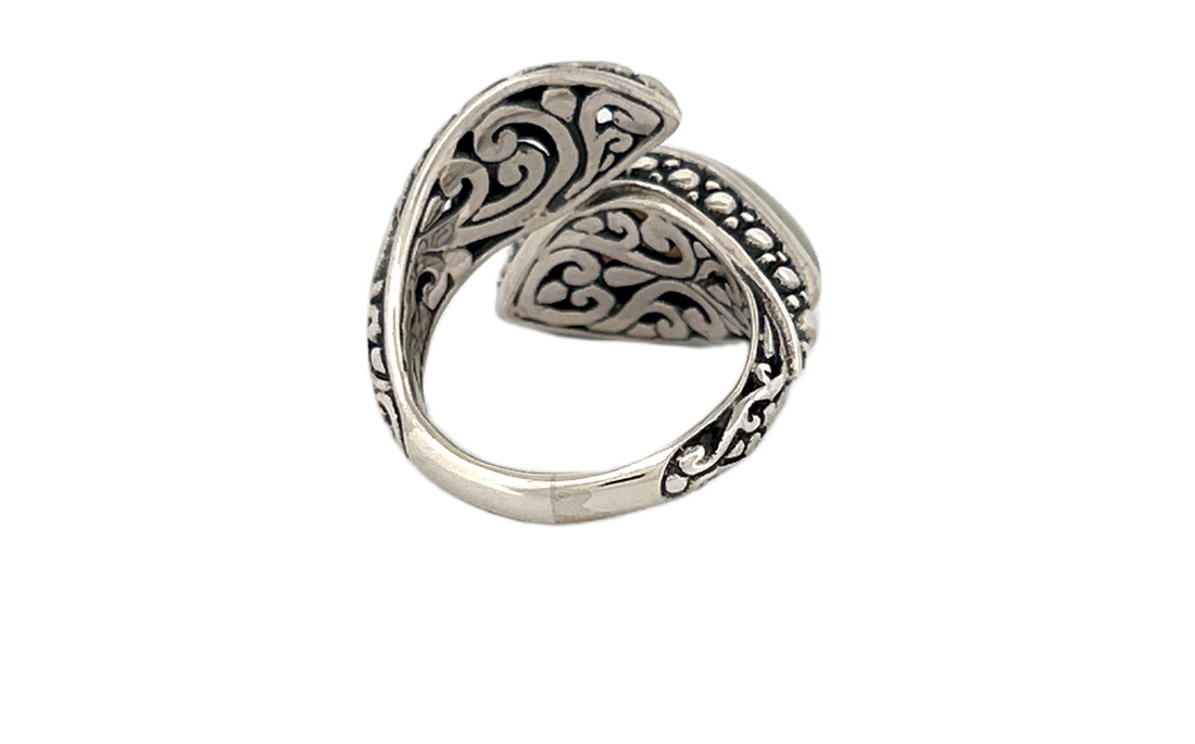 Mother of Pearl Bypass Ring