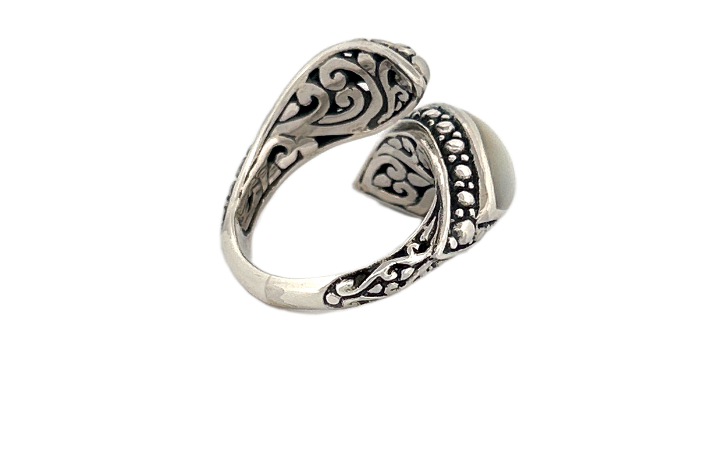 Mother of Pearl Bypass Ring