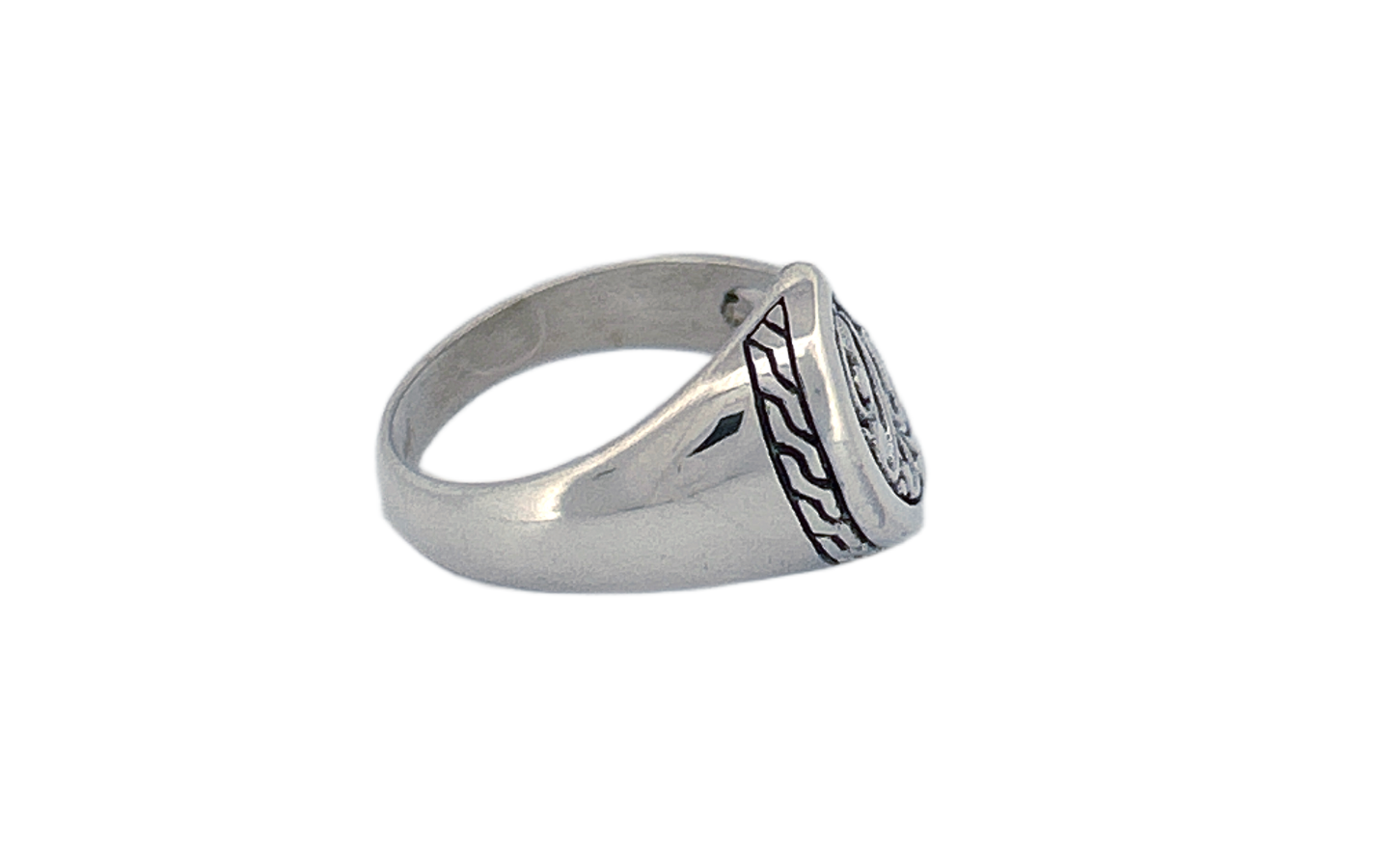 Handcrafted Ornate Silver Ring