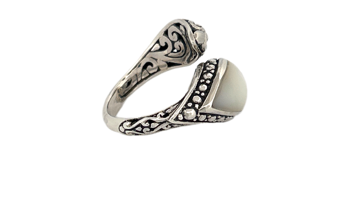 Mother of Pearl Bypass Ring