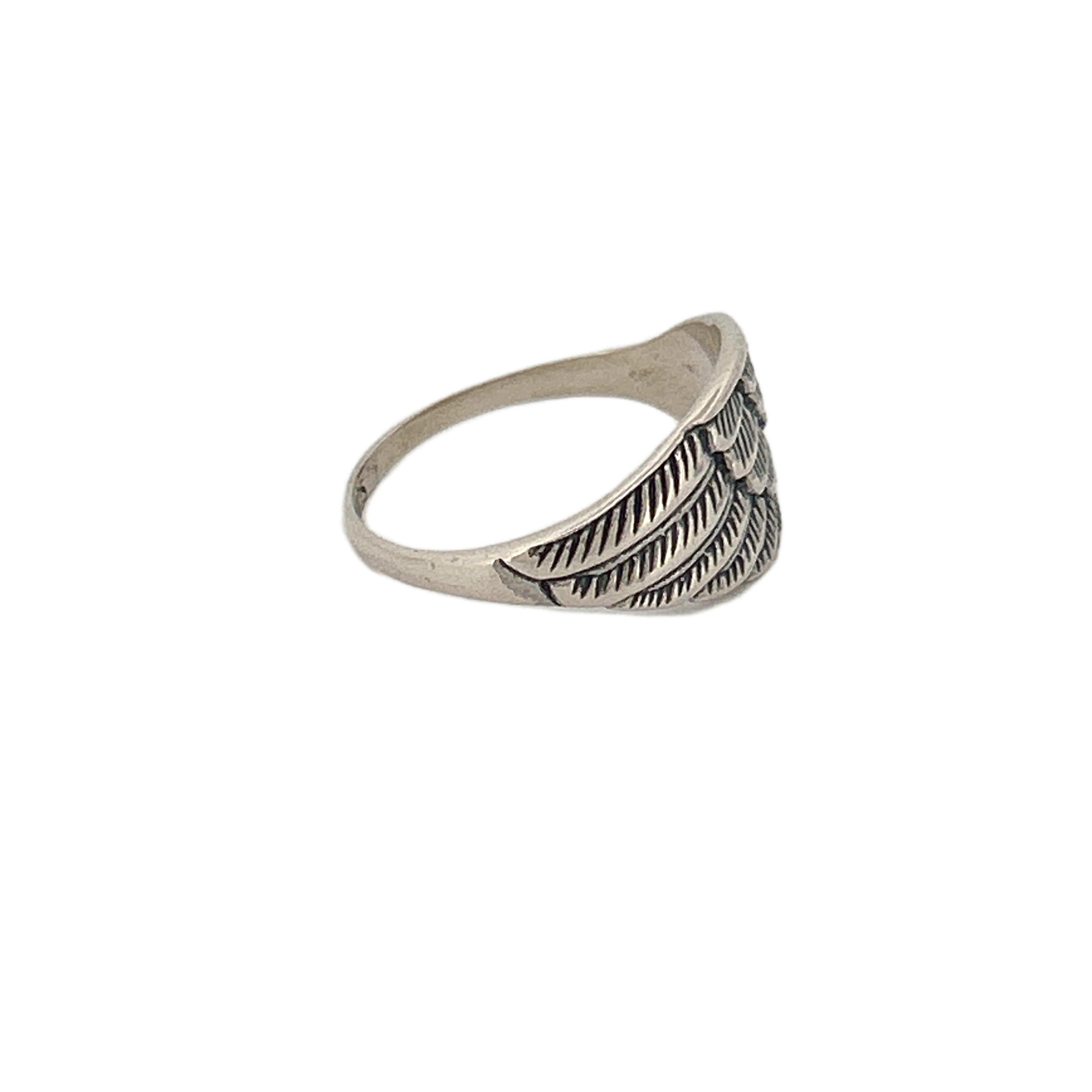 Sterling Silver Wing Ring