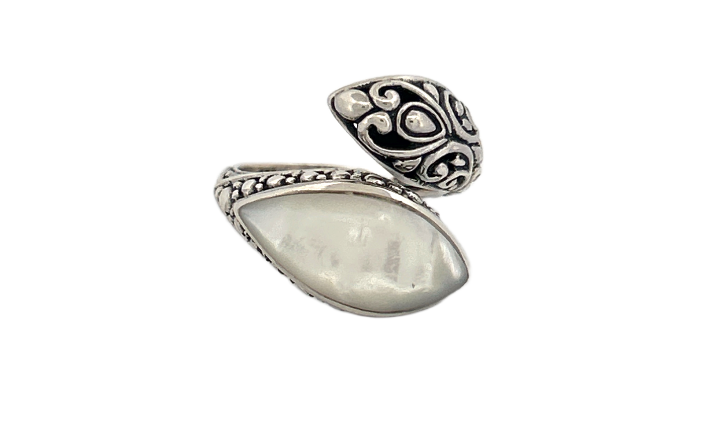 Mother of Pearl Bypass Ring