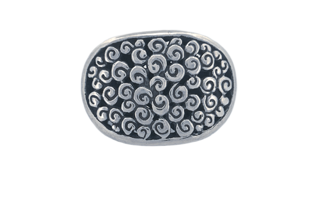 Sterling Silver Tree of Life Ring – Swirl Design