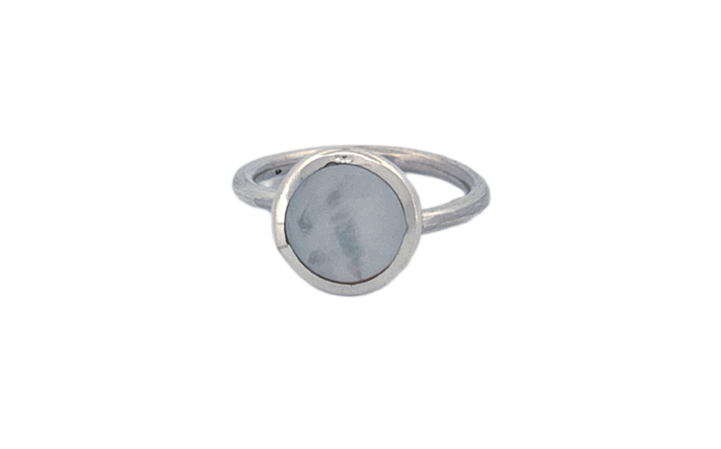 Sterling Silver Gemstone Rings – Mother of Pearl & Abalone Shell