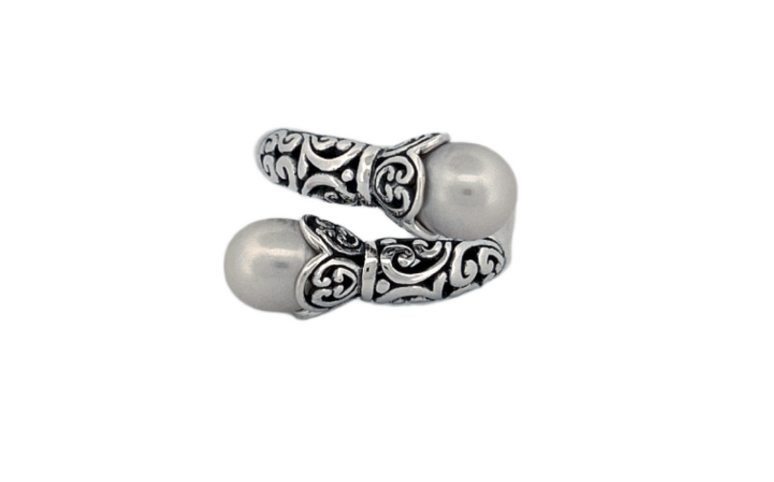 Fresh Water Pearl Ring| Handmade Sterling Silver Ring-R82